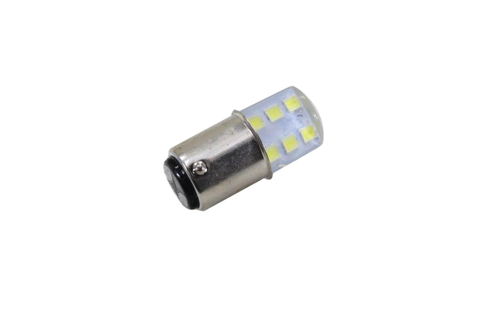 Żarówka 12v led bay15d 12smd 36mm biała sc