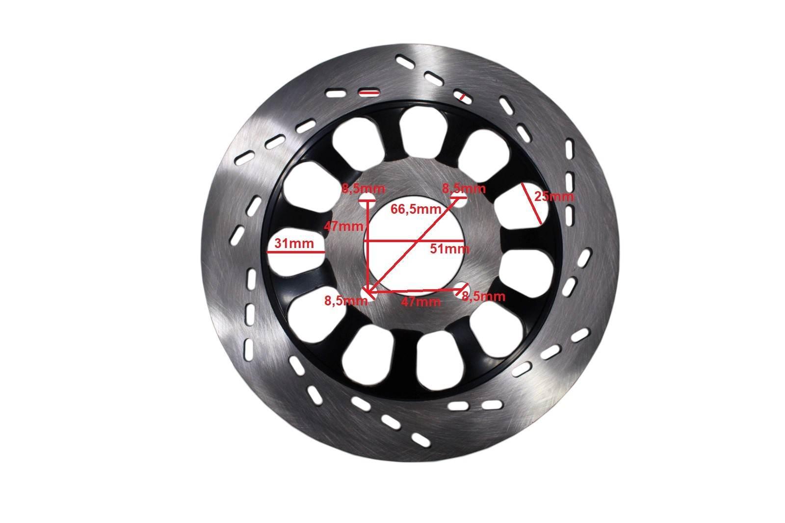 Tarcza hamulcowa przód street motorower | ROY30126 - zdjęcie 2