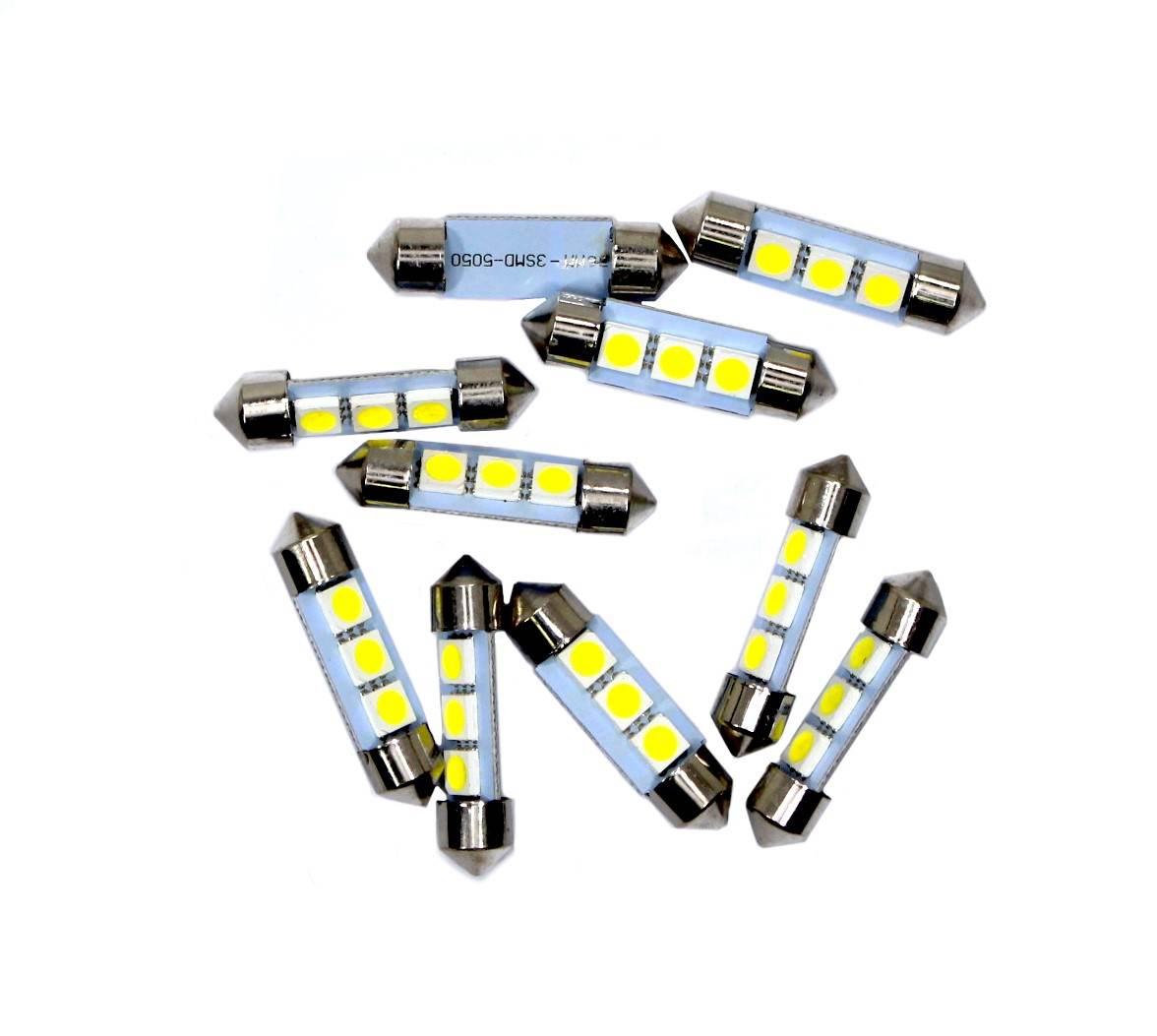 Żarówka 12v 5w rurka 36mm led kpl 10szt wb