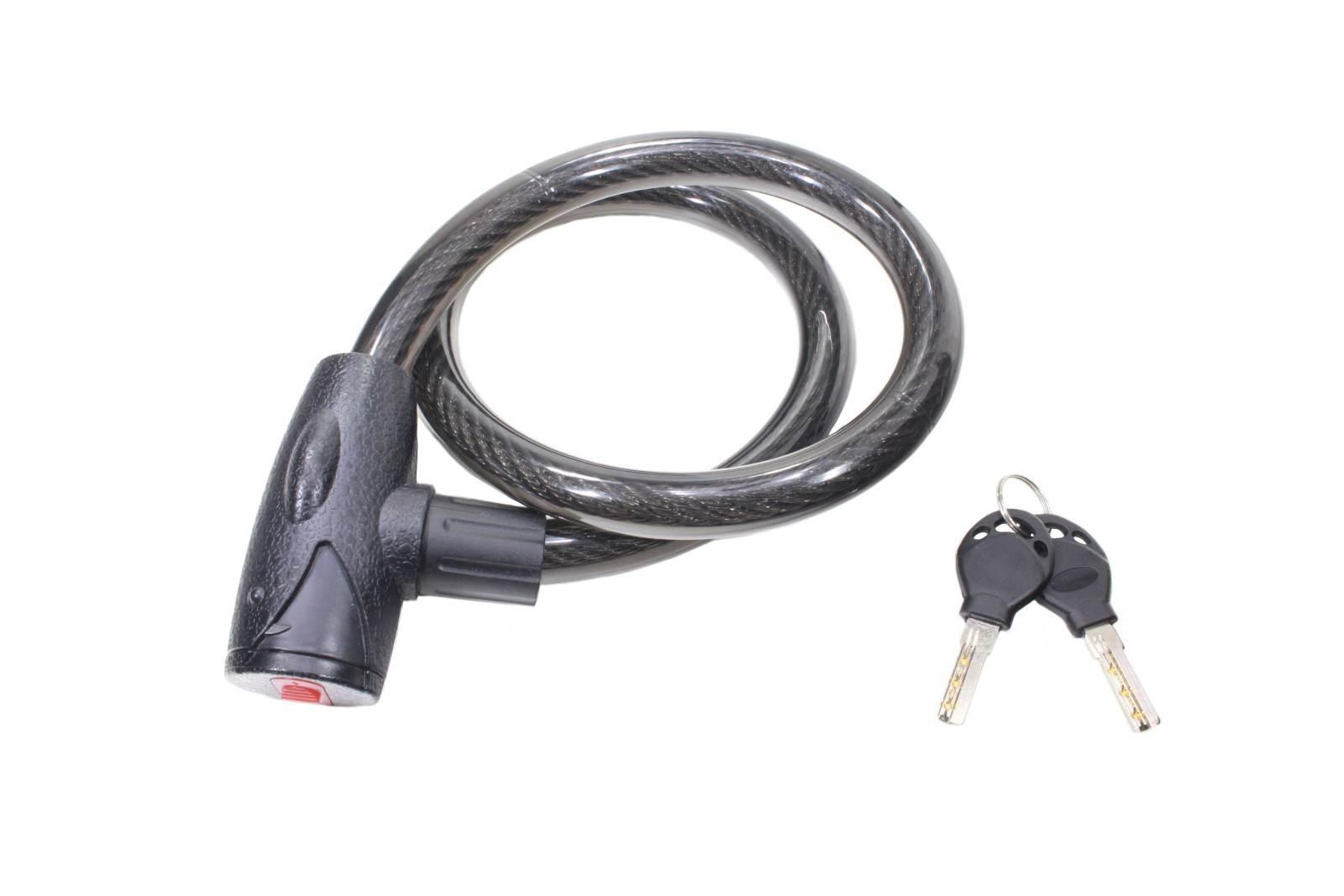 Blokada zabezpieczenie przeciwkradzieżowe 100cm czarne