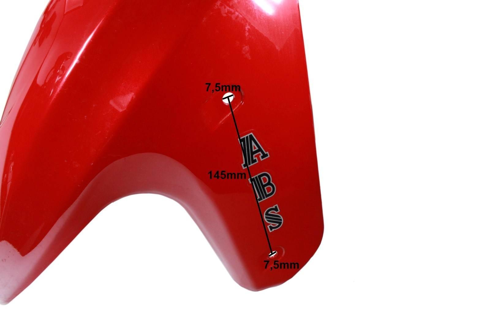 Błotnik przód benzer columbia czerwony mod 3 - zdjęcie 4