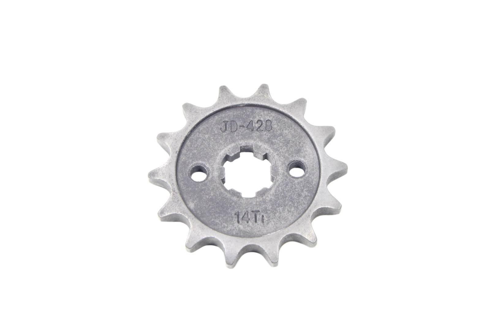 Zębatka przód 428-14z 14x17mm motorower street hb