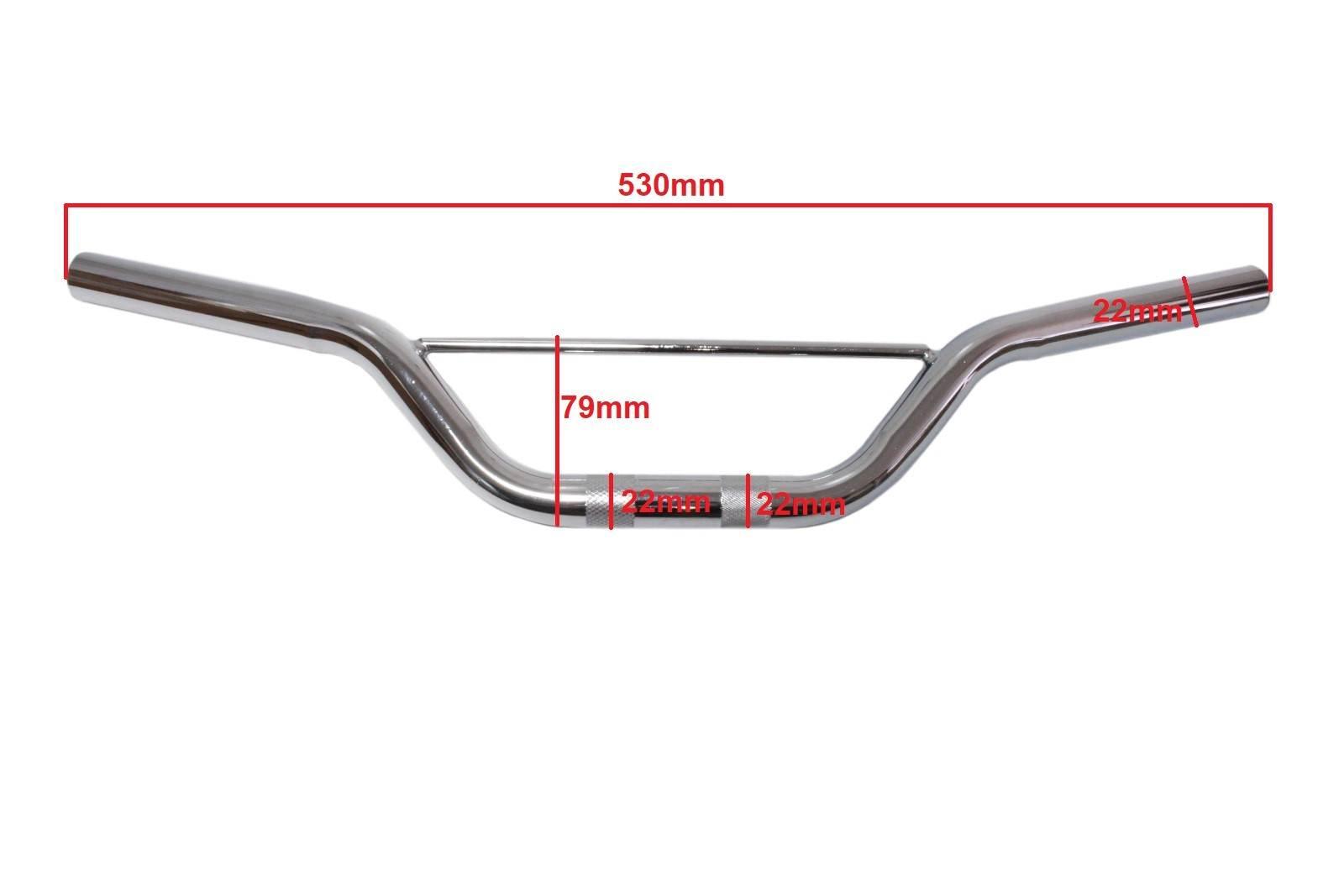 Kierownica pocket minicross chrom hb | ROY30507 - zdjęcie 2