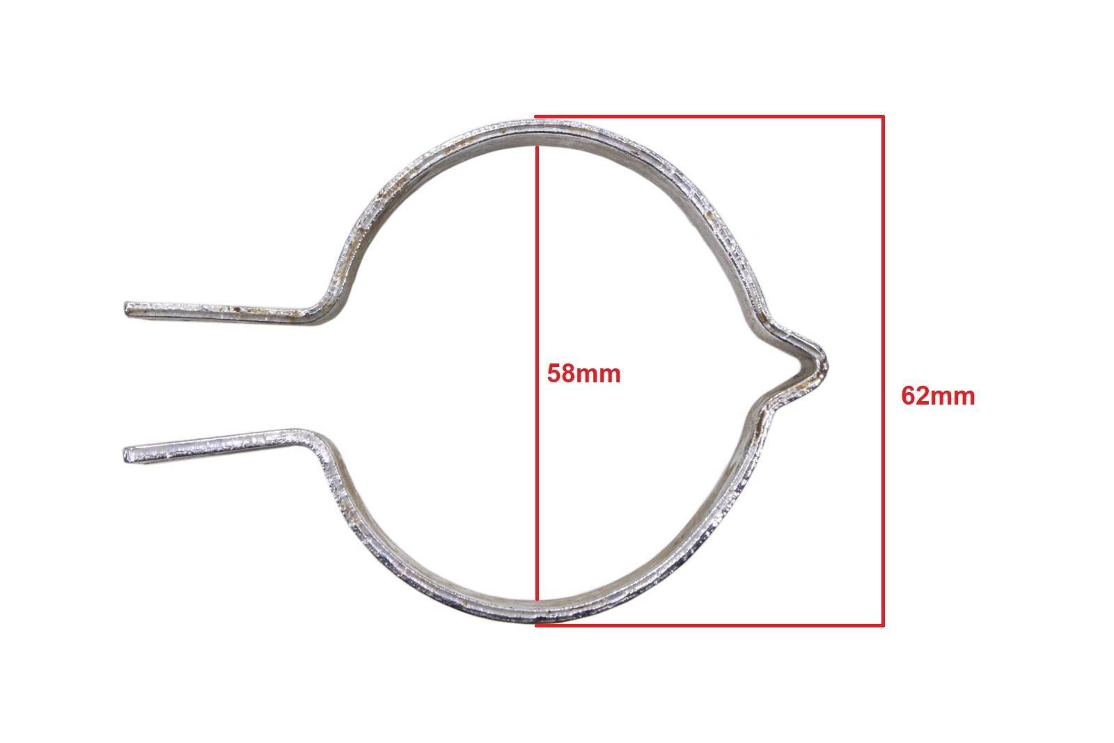 Obejma tłumika wieszak riga 16 s52 org łotwa - zdjęcie 2