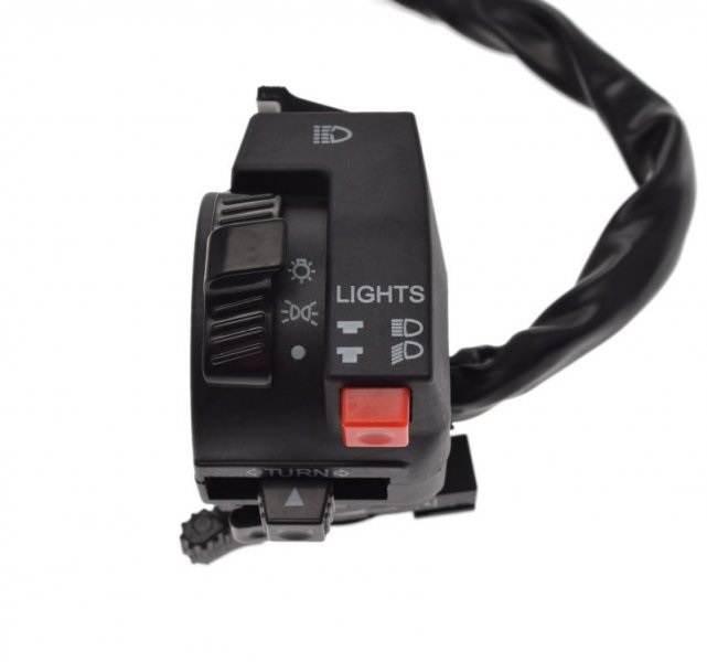 Przełącznik zespolony lewy quad atv bashan bs250s-5 250 200 - zdjęcie 2