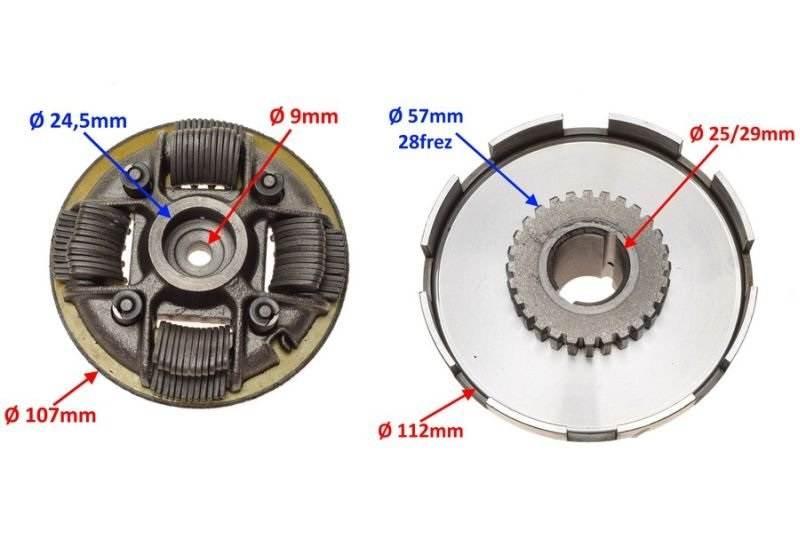 Sprzęgło gokart silnika gx270 | KGO0101 - zdjęcie 2