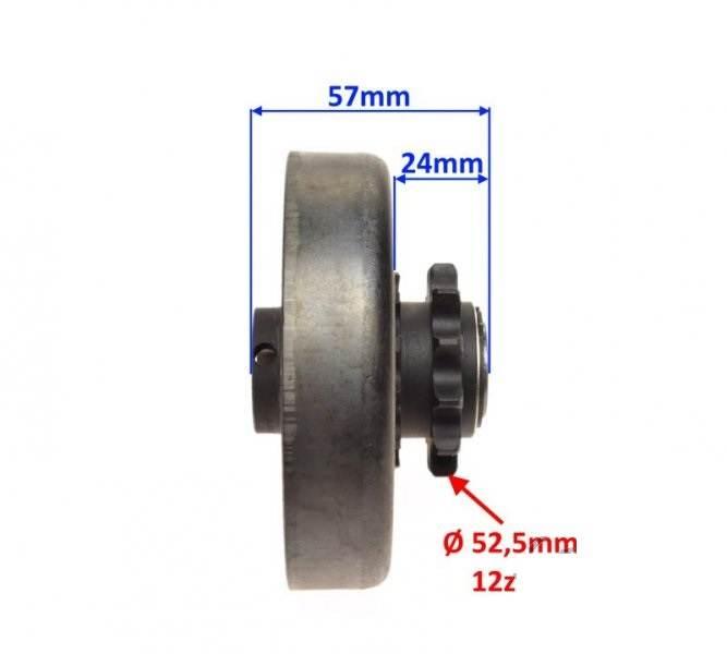 Sprzęgło honda loncin lifan kipor zipper kama 160 200 gx270 390 - zdjęcie 2