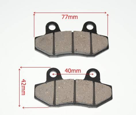 Klocki Hamulcowe Przód Żbik Triad Koyot Motogeneric - zdjęcie 3