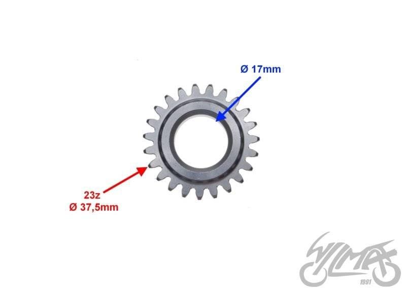 Koło na wał napędu pompy oleju silnik 154fmi - zdjęcie 2