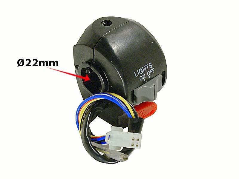 Przełącznik zespolony prawy gy6-50 | ROY02924