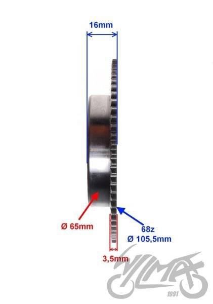 Wolne koło rozrusznika elektrycznego 2t hurricane - zdjęcie 2