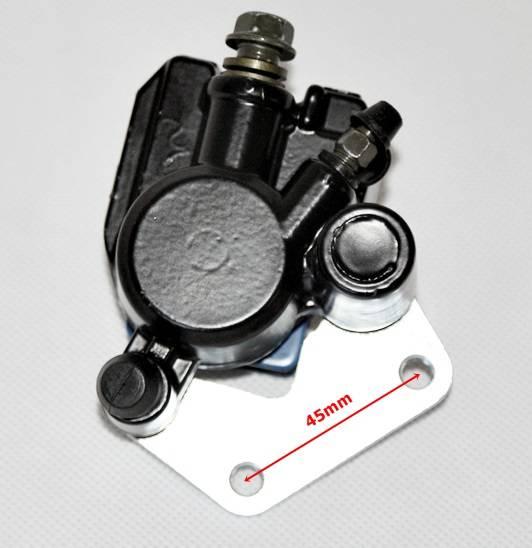 Zacisk Hamulca Przód 1-Tłoczkowy Longjia Skuter 50ccm Motogeneric - zdjęcie 2