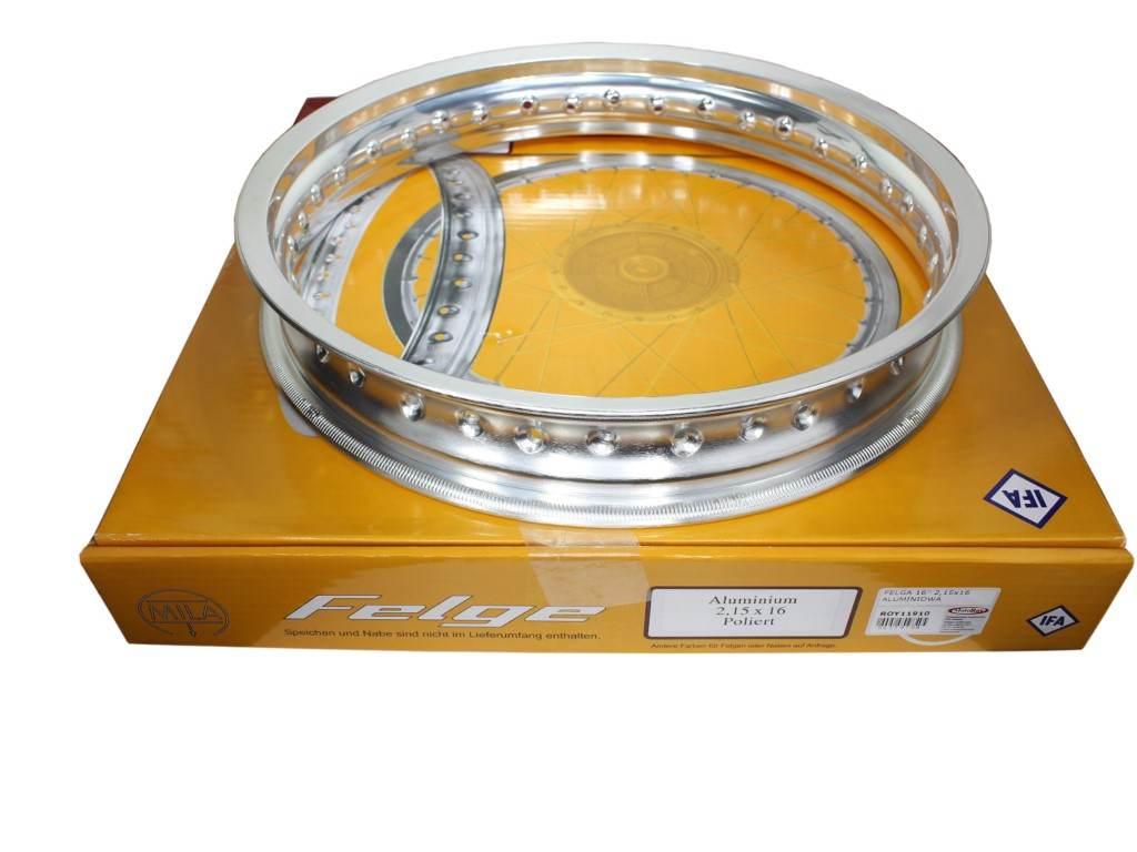 Felga 16'' 2,15x16 mz es et ts etz aluminiowa anodowana ifa de - zdjęcie 2