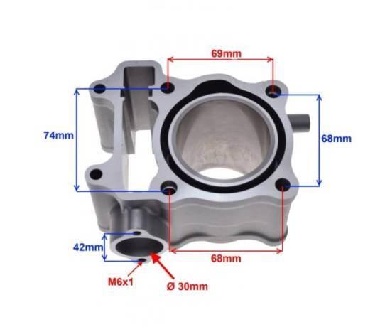 Cylinder do honda sh150 58.00mm 12100-kgg-910 - zdjęcie 3