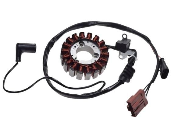 Stator iskrownik 18 cewek piaggio 125 250 300