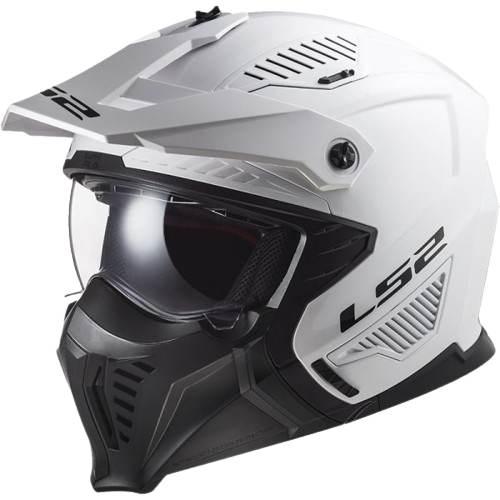 Kask ls2 of606 drifter solid white-06 xs