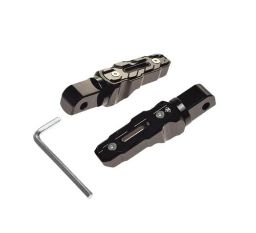 Podnóżek pasażera cnc czarny | AW555320