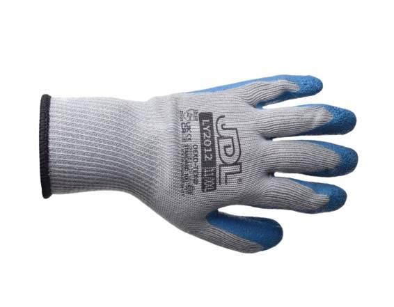 Rękawice robocze ly2012 rozmiar 11/xxl niebieskie