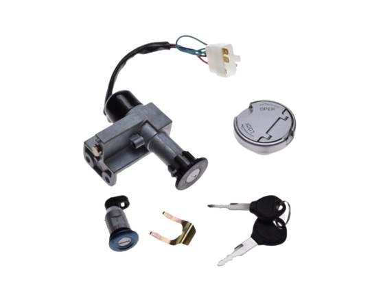 Stacyjka do kymco agility z zestawem zamków