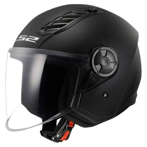 Kask ls2 of616 airflow ii solid matt black-06 3xl