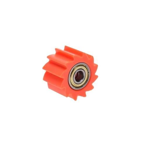 Rolka prowadząca łańcucha nap38mm pomarańczowa