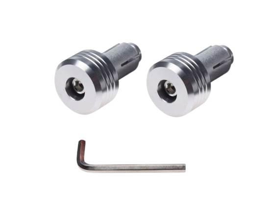 Końcówka kierownicy srebrna | AW56917BS