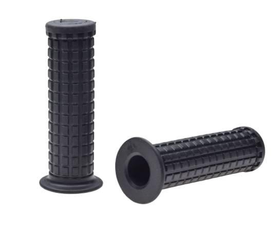 Guma kierownicy retro czarna karbowana | AW56965