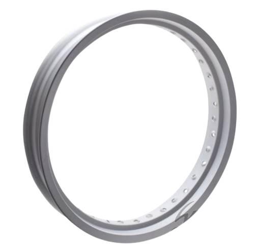 Obręcz koła 17x2,50 36 szprych aluminium mat