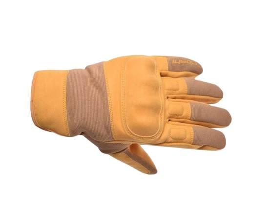 Rękawice brązowe leoshi s | LSL09233