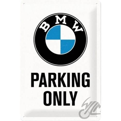 Tablica plakat 20x30 bmw parking only 22241