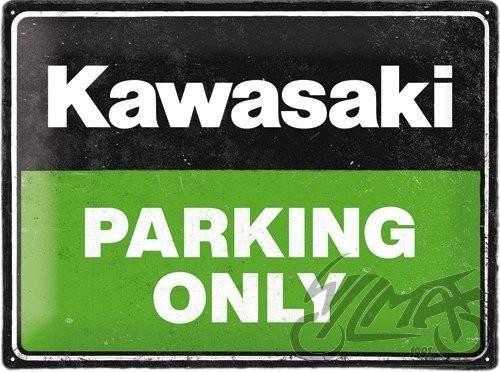 Tablica plakat 30x40 kawasaki parking only 23331
