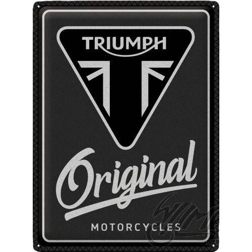 Tablica plakat 30x40 triumph original moto 23348