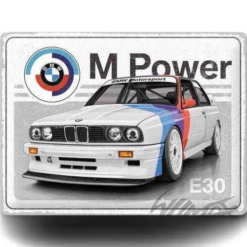 Tablica plakat 30x40 bmw m-power e30 sport 23352