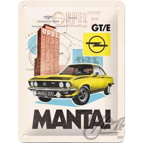 Tablica plakat 15x20 opel manta gt/e 26262