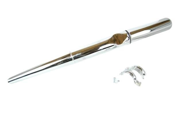 Tłumik simson enduro chrom z obejmą | SN80029