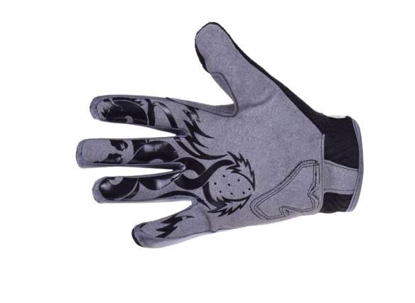 Rękawice im cross line czarno siwe s | AC391123 - zdjęcie 2