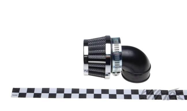Filtr powietrza 30 mm mały niski stożkowy 90'