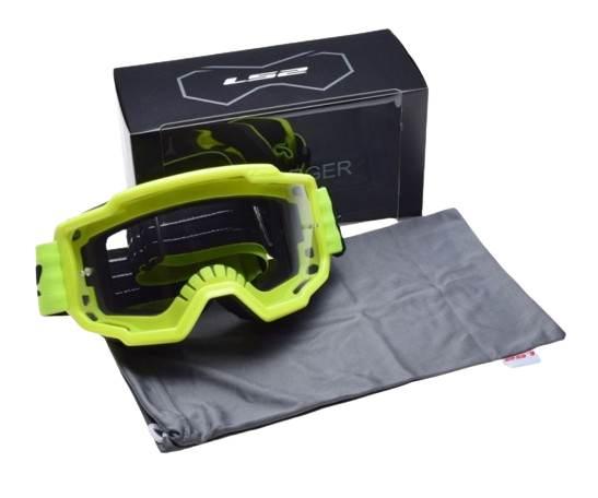 Gogle ls2 charger żółte clear visor | AK7202001054