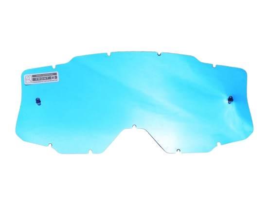 Szyba gogle ls2 charger lustrzanka niebieska