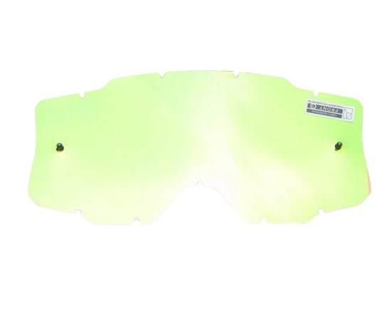 Szyba gogle ls2 charger lustrzanka żółta