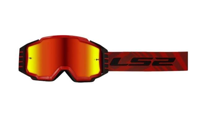 Gogle ls2 charger pro czerwone | AK7202012032