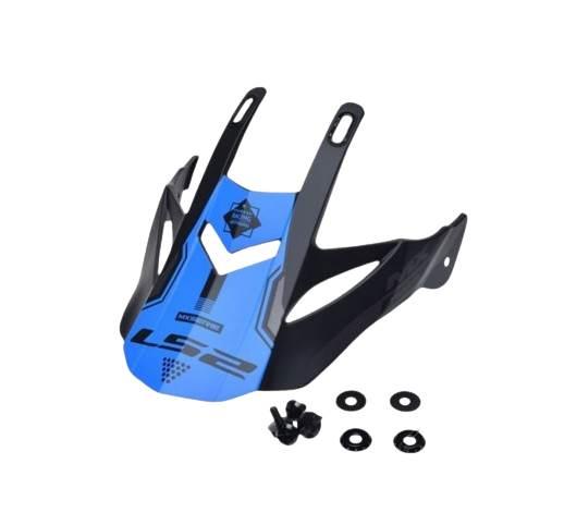 Daszek kasku mx436 evo cobra blue | AK800436PEK20