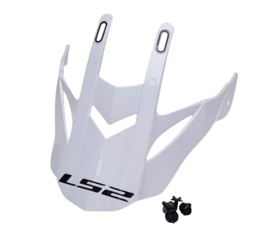 Daszek kasku mx436 evo glitter white | AK800436PEK15