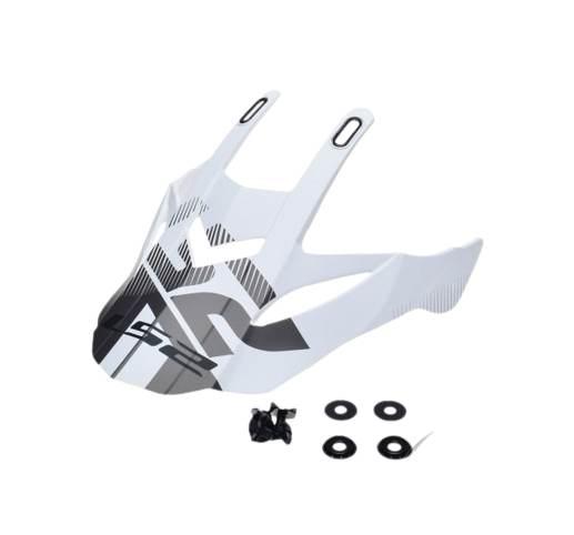 Daszek kasku mx436 evo evolve white black