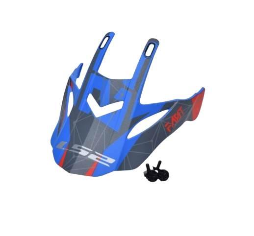 Daszek kasku mx437 evo alpha blue | AK800437PEK28