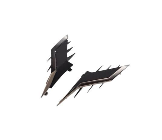 Wlot powietrza boczny ff900 matt black | AK800900AVB11