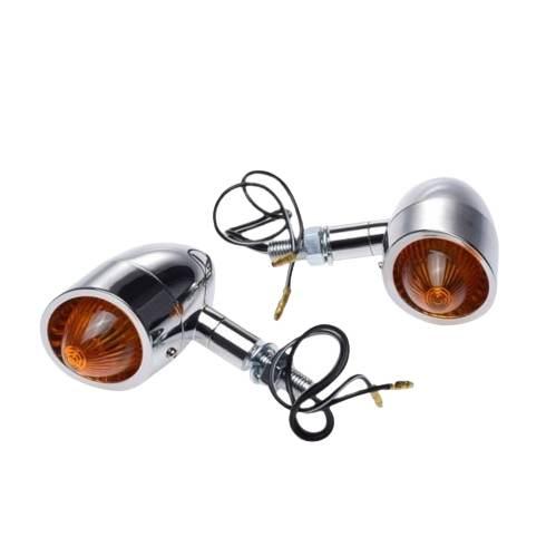 Lampa do harley wspornik wysunięty klosz