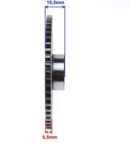 Wolne koło rozrusznika romet zetka | RZK0216 - zdjęcie 2