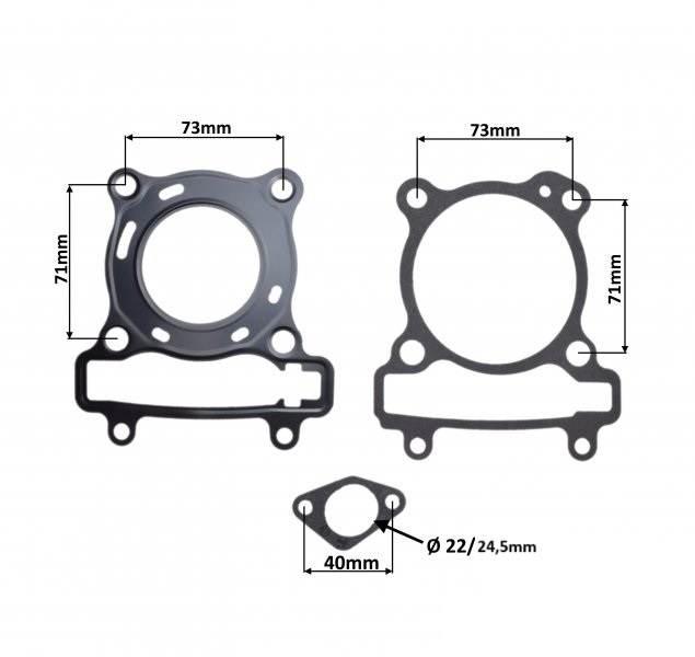 Uszczelka cylinder do yamaha x-max 125 52,00 06-13 - zdjęcie 2