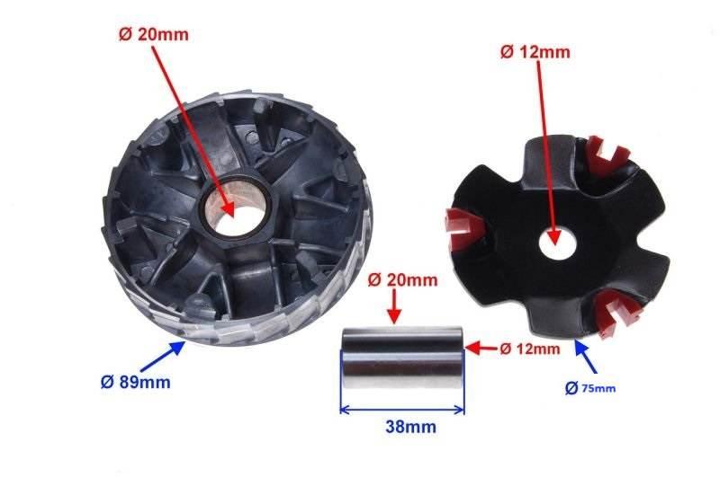 Wariator do honda dio 50 tuning | AY51536 - zdjęcie 2